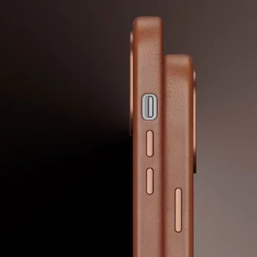 Dux Ducis Naples case for iPhone 13 leather case (MagSafe compatible) brown