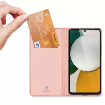 Dux Ducis Skin Pro Case for Samsung Galaxy A34 5G Flip Card Wallet Stand Pink