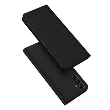 Dux Ducis Skin Pro case for Samsung Galaxy A14 5G flip cover card wallet stand black