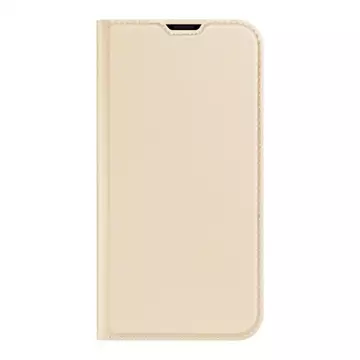 Dux Ducis Skin Pro holster case cover with flip iPhone 13 Pro Max gold