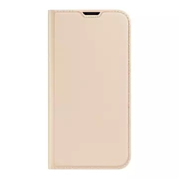 Dux Ducis Skin Pro holster case cover with flip iPhone 14 Plus gold