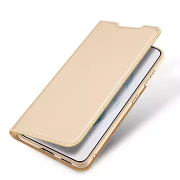 Dux Ducis Skin Pro holster cover with flip cover for Samsung Galaxy S22 (S22 Plus) gold