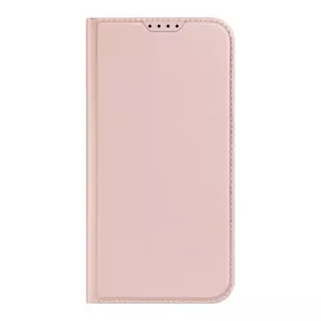 Dux Ducis Skin Pro iPhone 15 Plus case with flap and wallet - pink