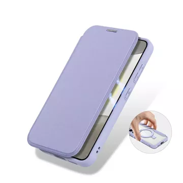 Dux Ducis Skin X Pro case with magnetic ring / stand for Samsung S24 - purple