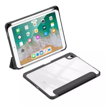 Dux Ducis Toby Rugged Flip Smart Case for iPad mini 2021 with Apple Pencil Holder Black