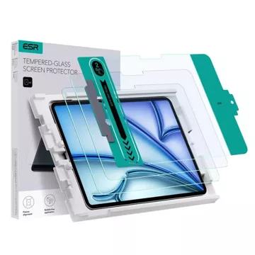 ESR Tempered Glass 2-pack for Apple iPad Air 11 6/2024 Clear