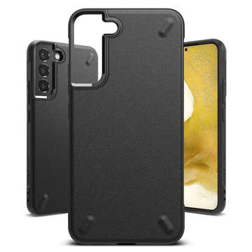 Elegant protective case for Samsung Galaxy S22 Plus Armored Ringke Onyx Black