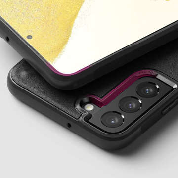 Elegant protective case for Samsung Galaxy S22 Plus Armored Ringke Onyx Black