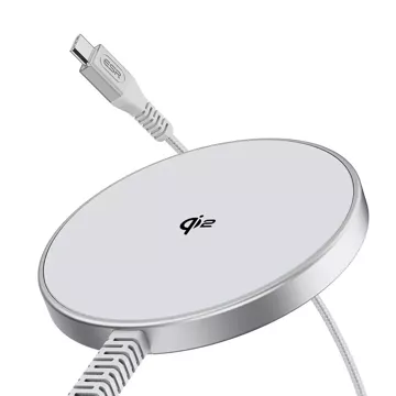 Esr Halolock Qi2 Mini Magnetic Magsafe Wireless Charger 15W Silver