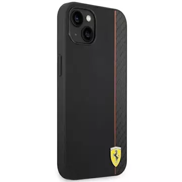 Eti na telefon Ferrari FEHCP14MAXBK do Apple iPhone 14 Plus 6,7" czarny/black hardcase Carbon