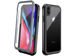 Etui Alogy pancerne rugged Full-body do Apple iPhone XS Max Szaro-czarne