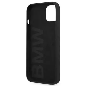 Etui BMW BMHCP13MSILBK do Apple iPhone 13 6,1" hardcase Silicone Signature