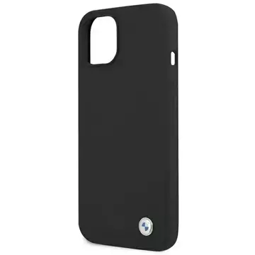 Etui BMW BMHCP13MSILBK do Apple iPhone 13 6,1" hardcase Silicone Signature