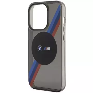 Etui BMW BMHMP14LHDTK do iPhone 14 Pro 6.1" Tricolor Stripes MagSafe