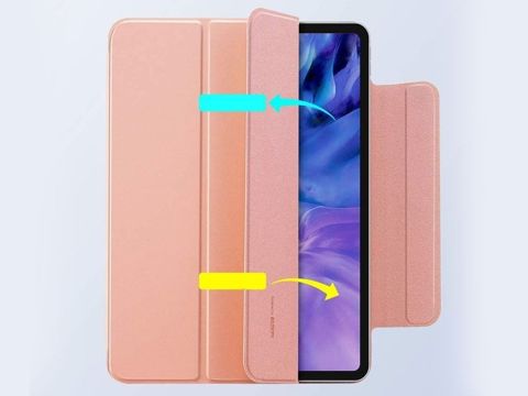 Etui ESR Rebound Magnetic do Apple iPad Pro 12.9 2020 Rose Gold