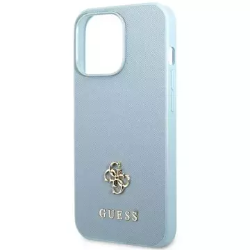 "Etui Guess GUHCP13LPS4MB do iPhone 13 Pro / 13 6,1\" hardcase Saffiano 4G Small Metal Logo"