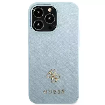 "Etui Guess GUHCP13LPS4MB do iPhone 13 Pro / 13 6,1\" hardcase Saffiano 4G Small Metal Logo"