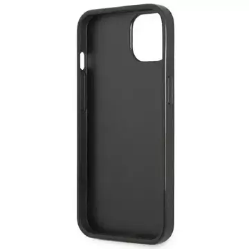 Etui Guess GUHCP13SPSATLK do Apple iPhone 13 Mini 5,4" czarny/black hardcase SaffianoTriangle Logo