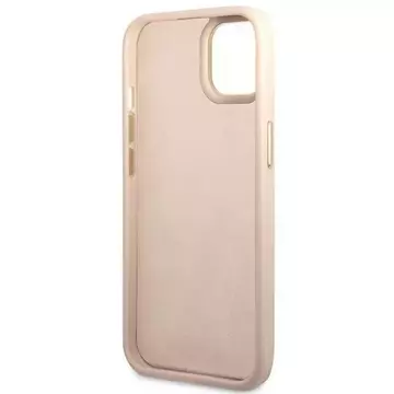 Etui Guess GUHCP14MHG4SHP do Apple iPhone 14 Plus 6,7" różowy/pink hard case 4G Vintage Gold Logo