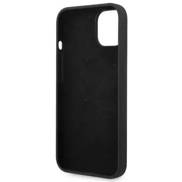 Etui Guess GUHCP14MSLTGK do Apple iPhone 14 Plus 6,7" czarny/black hardcase Silicone Triangle