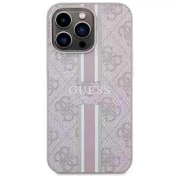 Etui Guess GUHMP13LP4RPSP do iPhone 13 Pro / 13 6,1" hardcase 4G Printed Stripes MagSafe