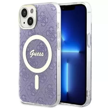 Etui Guess GUHMP14MH4STU do iPhone 14 Plus 6.7" hardcase 4G MagSafe