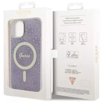 Etui Guess GUHMP14SH4STU do iPhone 14 6.1" hardcase 4G MagSafe