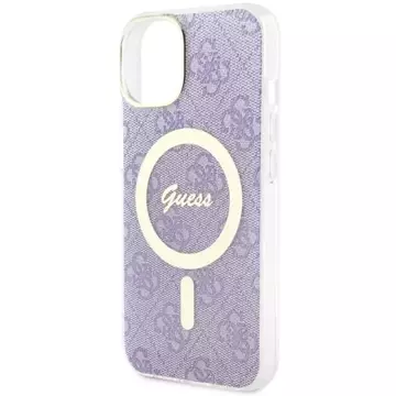 Etui Guess GUHMP14SH4STU do iPhone 14 6.1" hardcase 4G MagSafe