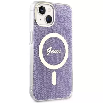 Etui Guess GUHMP14SH4STU do iPhone 14 6.1" hardcase 4G MagSafe