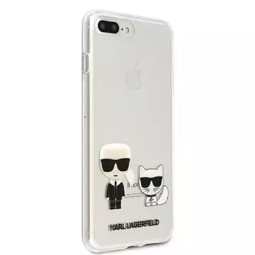 Etui Karl Lagerfeld KLHCI8LCKTR do iPhone 7/8 Plus hardcase Transparent Karl