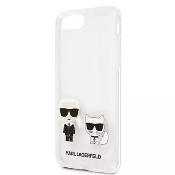 Etui Karl Lagerfeld KLHCI8LCKTR do iPhone 7/8 Plus hardcase Transparent Karl