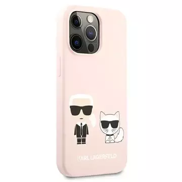 Etui Karl Lagerfeld KLHCP13LSSKCI do iPhone 13 Pro / 13  6,1" hardcase Silicone Karl