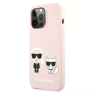 Etui Karl Lagerfeld KLHCP13LSSKCI do iPhone 13 Pro / 13  6,1" hardcase Silicone Karl