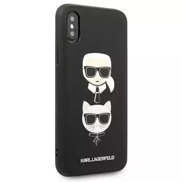 Etui Karl Lagerfeld KLHCPXSAKICKCBK do Appple iPhone X/XS hardcase Saffiano Karl