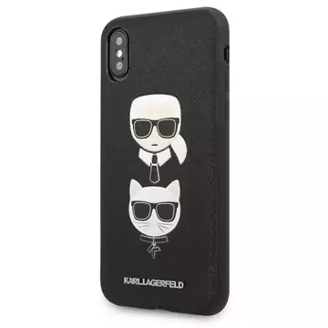 Etui Karl Lagerfeld KLHCPXSAKICKCBK do Appple iPhone X/XS hardcase Saffiano Karl