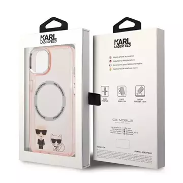 Etui Karl Lagerfeld KLHMP14MHKCP do iPhone 14 Plus 6,7" hardcase Karl