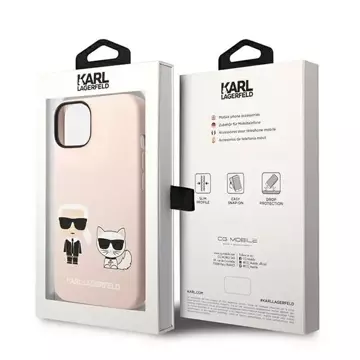 Etui Karl Lagerfeld KLHMP14MSSKCI do iPhone 14 Plus 6,7" hardcase Silicone Karl