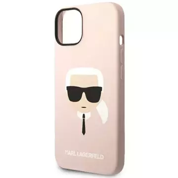 Etui Karl Lagerfeld KLHMP14SSLKHLP do iPhone 14 6,1" hardcase Silicone Karl`s Head Magsafe