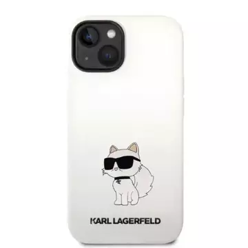 Etui Karl Lagerfeld KLHMP14SSNCHBCH do iPhone 14 6,1" hardcase Silicone Choupette MagSafe