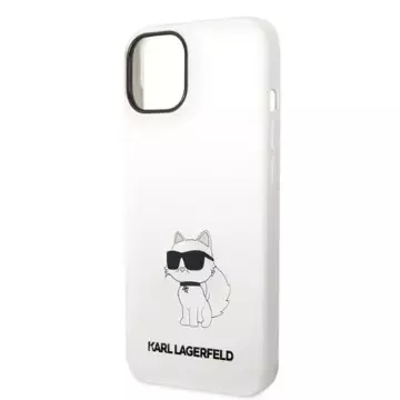 Etui Karl Lagerfeld KLHMP14SSNCHBCH do iPhone 14 6,1" hardcase Silicone Choupette MagSafe