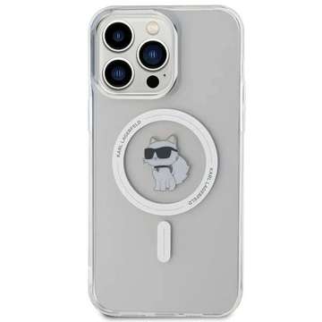Etui Karl Lagerfeld KLHMP15XHFCCNOT do Apple iPhone 15 Pro Max 6.7" transparent hardcase IML Choupette MagSafe