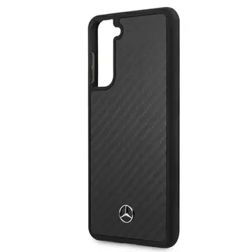 Etui Mercedes MEHCS21MRCABK o Samsung Galaxy S21  Plus G996 carbon hardcase Dynamic Line