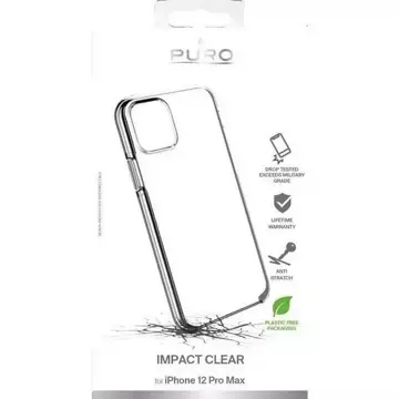 Etui Puro Impact Clear do iPhone 12 Pro Max 6,7" transparent IPC1267IMPCLTR