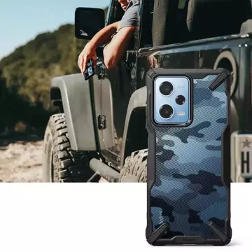 Etui Ringke Fusion X do Xiaomi Redmi Note 12 Pro 5g / Poco X5 Pro 5G Camo black