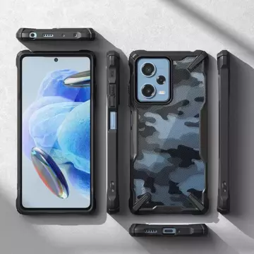 Etui Ringke Fusion X do Xiaomi Redmi Note 12 Pro 5g / Poco X5 Pro 5G Camo black