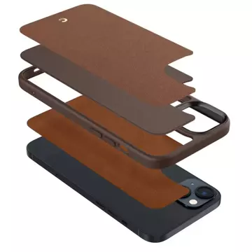 Etui Spigen Cyrill Kajuk Mag MagSafe do Apple iPhone 14 Plus Saddle Brown