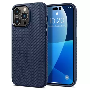 Etui Spigen Liquid Air do Apple iPhone 14 Pro Max Navy Blue