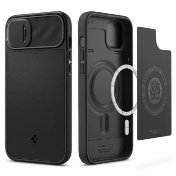 Etui Spigen Optik Armor Mag MagSafe do Apple iPhone 14 Plus Black
