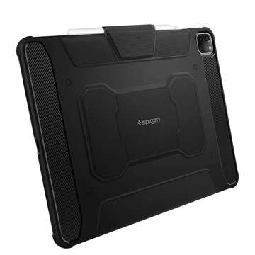 Etui Spigen Rugged Armor PRO Pencil do Apple iPad Pro 12.9 2021 Black