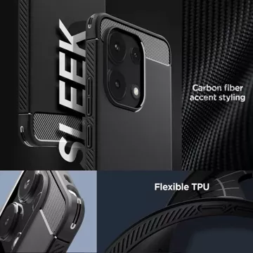 Etui Spigen Rugged Armor do Xiaomi Redmi Note 13 4G / LTE Matte Black